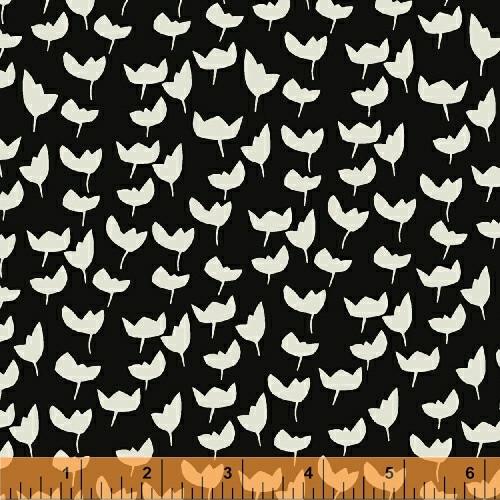 Hemma flowers in black
